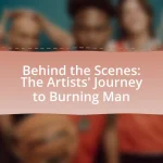 Behind the Scenes: The Artists’ Journey to Burning Man
