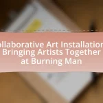 Collaborative Art Installations: Bringing Artists Together at Burning Man