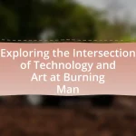 Exploring the Intersection of Technology and Art at Burning Man