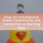 How Art Installations Foster Community and Connection at Burning Man