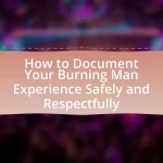 How to Document Your Burning Man Experience Safely and Respectfully