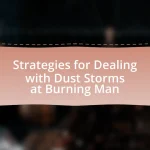 Strategies for Dealing with Dust Storms at Burning Man