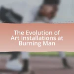 The Evolution of Art Installations at Burning Man