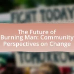 The Future of Burning Man: Community Perspectives on Change