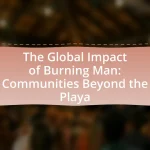 The Global Impact of Burning Man: Communities Beyond the Playa