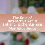 The Role of Interactive Art in Enhancing the Burning Man Experience