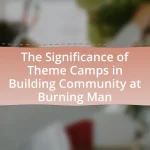 The Significance of Theme Camps in Building Community at Burning Man