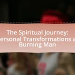 The Spiritual Journey: Personal Transformations at Burning Man