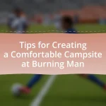 Tips for Creating a Comfortable Campsite at Burning Man